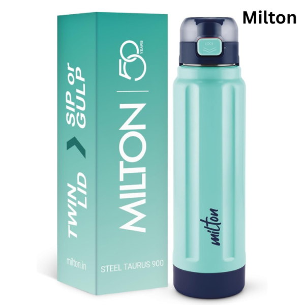 Milton Taurus 900 Steel Thermoware, Inner Stainless Steel, 665 ml, light Blue