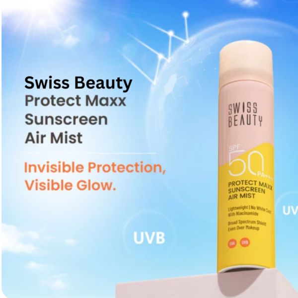 Swiss Beauty Protect Maxx  Sunscreen Air Mist 80ml, SB-901