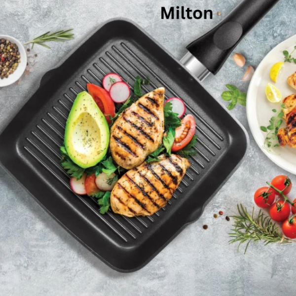 Milton Procook Die Cast Grill Pan - Induction 24cm
