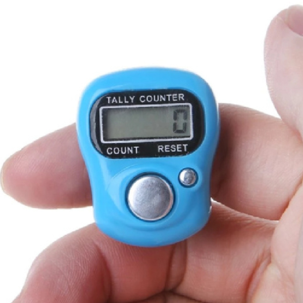 Digital Finger Tally Counter – Compact 5-Digit Handheld Counting Machine