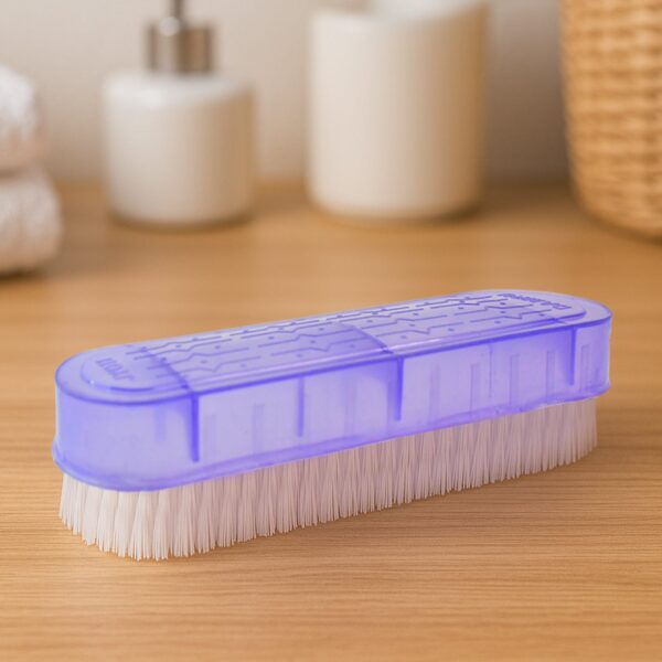 Laundry Brush ? Durable Nylon Bristles with Ergonomic Handle