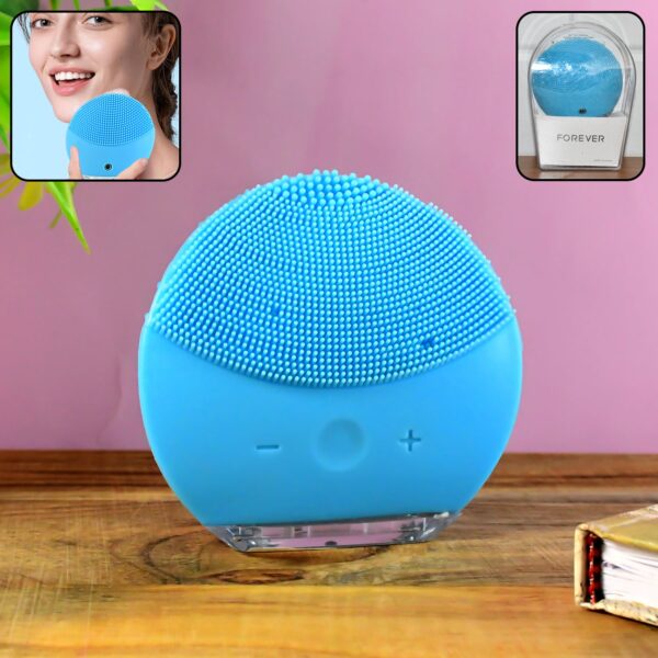 Silicone Sonic Facial Cleansing Brush ? Gentle Deep Pore Cleanser