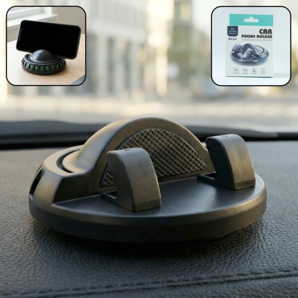 Car Dashboard Phone Holder ? 360? Rotating Anti-Slip Mount