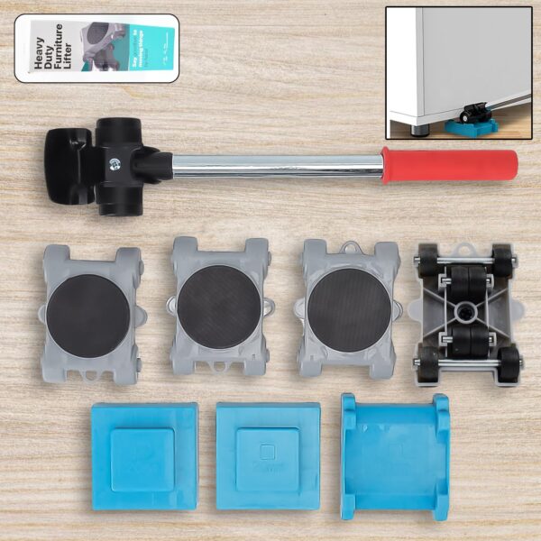 Furniture Lifter Tool Set ? Heavy Duty Movers Kit | BoltForce