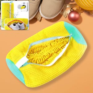 shoe-washing-machine-bag-microfiber-chenille-lining-with-zipper