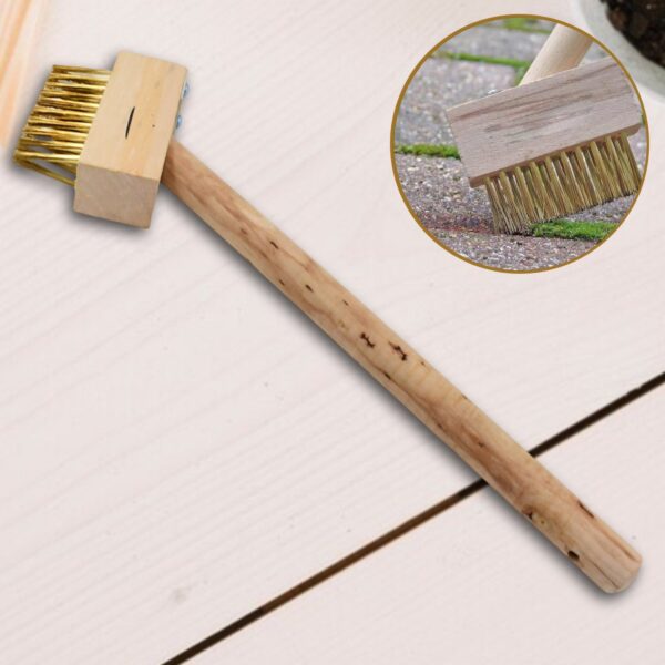 Paving Brush ? Wooden Block Patio Weed Remover | ToolMate Pro