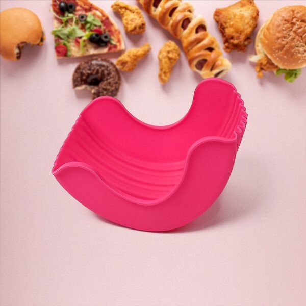 Silicone Burger Holder ? Reusable & Mess-Free Snack Grip | Tidy Table