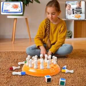 memory-chess-game-plastic-brain-teaser-with-24-colorful-pegs