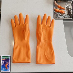waterproof-rubber-gloves-reusable-kitchen-household-protection
