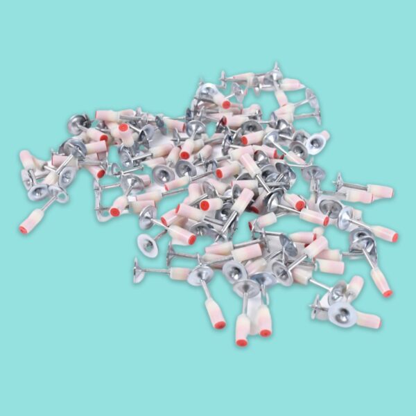Steel Nail Gun Nails ? 100 Pcs for Concrete & Wall | BoltForce