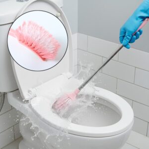toilet-cleaning-brush-long-handle-ergonomic-splash-resistant