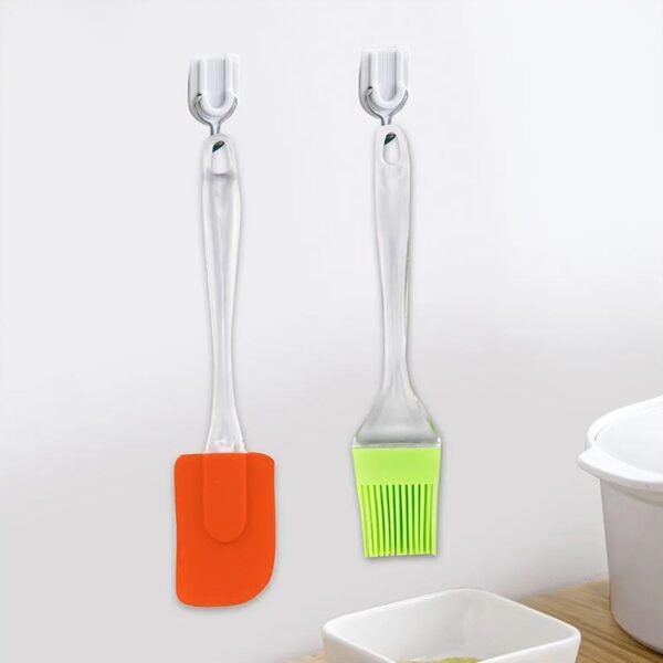 Silicone Spatula & Brush Set ? 2 Pcs Non-Stick Bakeware | Bake & Dwell