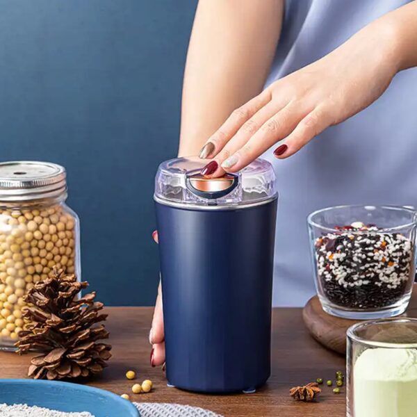 Coffee Grinder Blender ? Portable 4-Blade Mini Mixer | Dabster