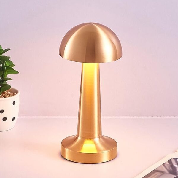 LED Table Lamp ? Touch Control, Portable & Dimmable Metal Desk Light