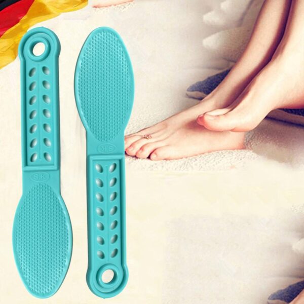 Plastic Foot Scrubber ? Pedicure Tool for Smooth Feet | Velvet Wheels