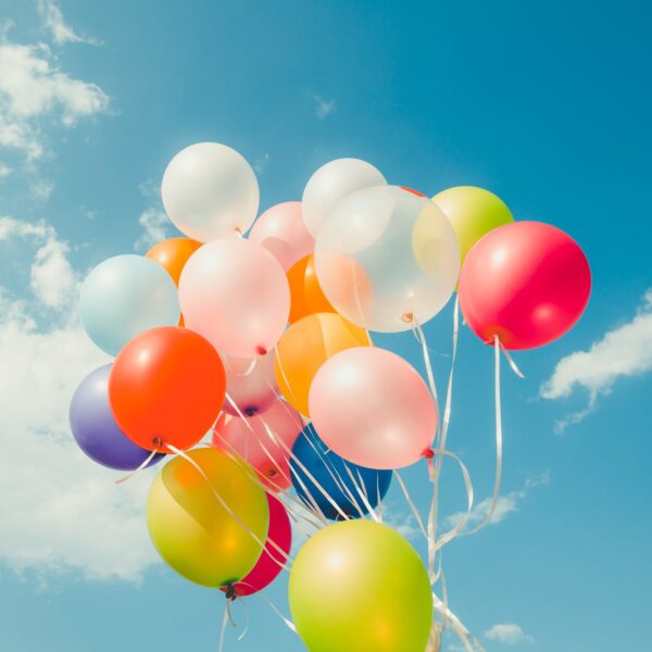 Party Balloons ? 24 Pcs Multicolor Latex Set | Play & Move