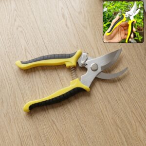 heavy-duty-garden-pruning-shears-sharp-stainless-steel-blades-for-precise-cutting