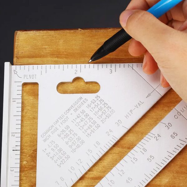 Rafter Square ? 7-inch Aluminium Alloy Precision Tool | BoltForce
