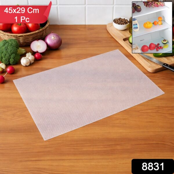 Refrigerator Mat ? Transparent Plastic Shelf Liner 45x29 cm