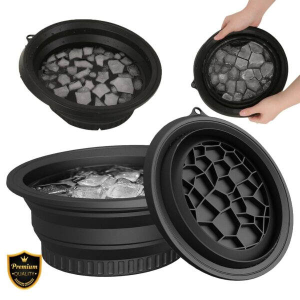Foldable Ice Face Bowl – Instant Glow & Cooling Facial Therapy, FACIAL BOWL, ICE BOWL