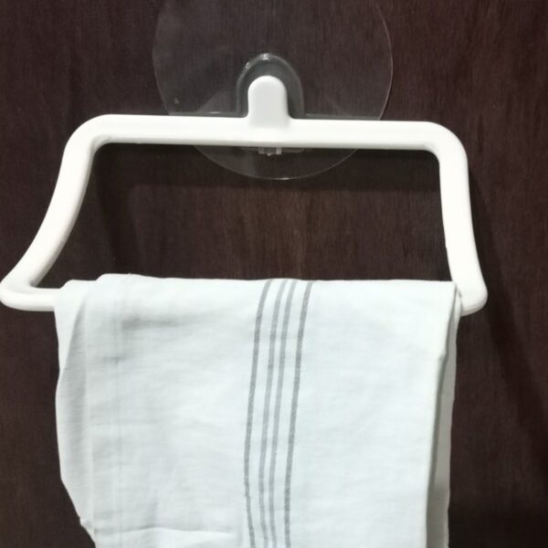 Self-Adhesive Towel Holder ? No-Drill Wall Mount | XcelCraft
