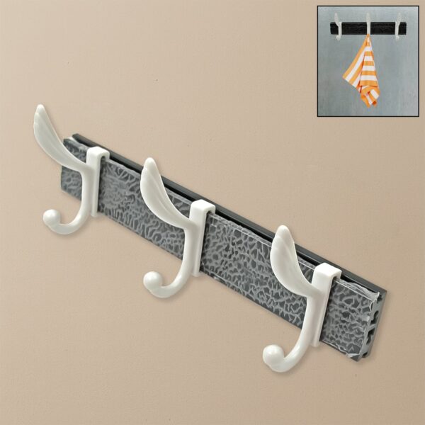 Wall Mounted Coat Rack ? 6 Hooks for Entryway & Bedroom | GlimmerHome