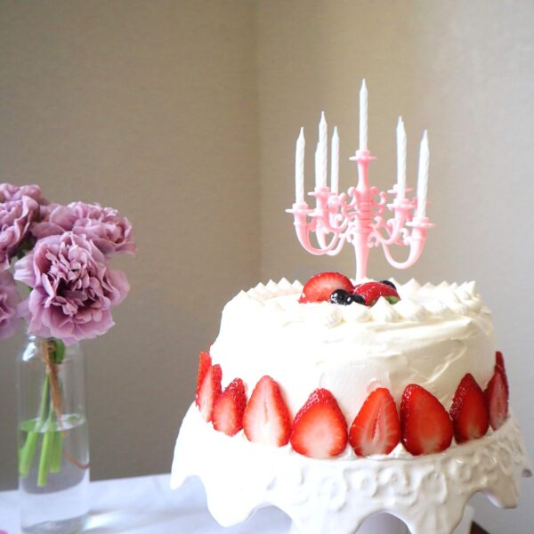 Luxury Birthday Candles ? Elegant Cake Topper Set | Styleva