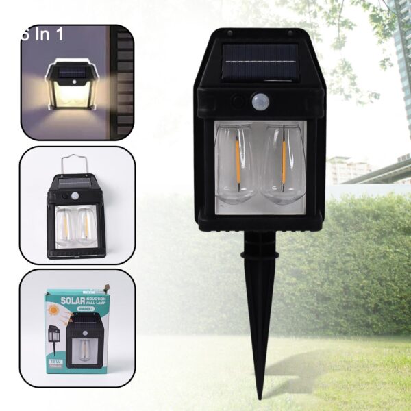 18W Solar Wall Double Light ? Motion Sensor & Dual Modes