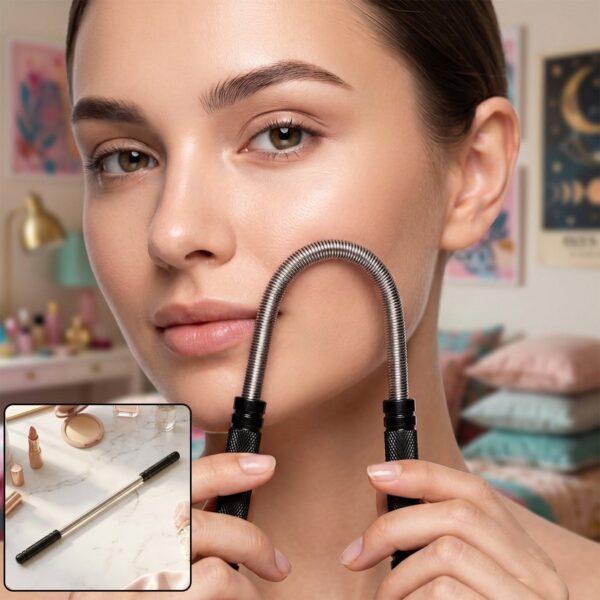 Facial Hair Remover Spring Tool ? Gentle, Painless Epilator