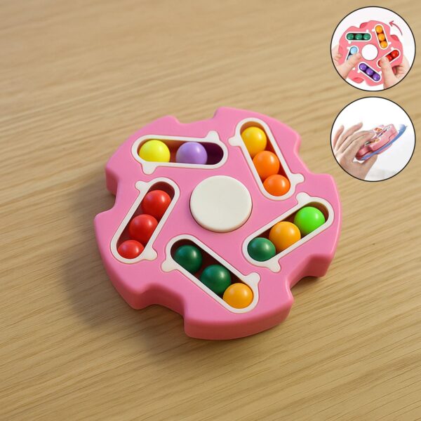 Fidget Magic Cube Spinner Toy – Stress Relief & Focus Enhancer