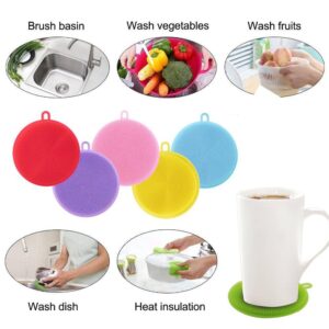 silicone-dish-scrubber-mildew-free-non-stick-velvet-wipe
