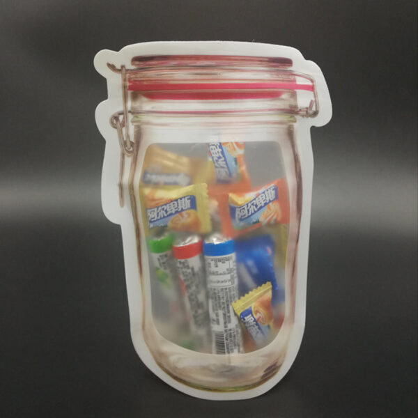 Airtight Food Storage Bag ? Reusable Zipper Pouch 500ml | Organivo