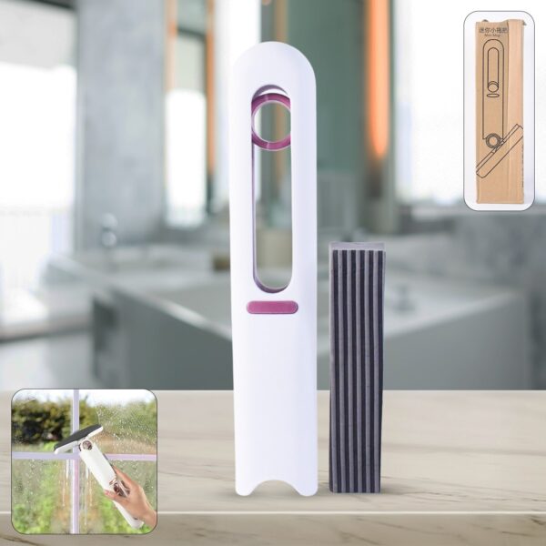 Mini Mop ? Portable Self-Squeeze PVA Sponge for Home |