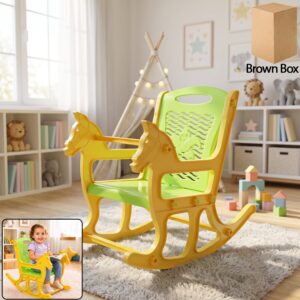 kids-plastic-horse-rocking-chair-baby-rocker-seat-with-backrest-1-pc