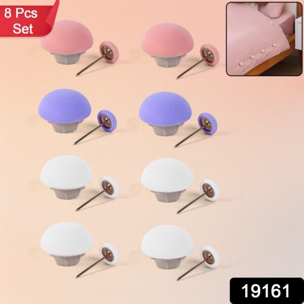Mushroom Upholstery Pins ? Elegant No-Sew Furniture Decor