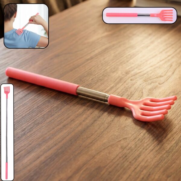 Telescopic Back Scratcher ? 59cm Extendable Silicone Claw
