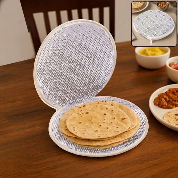 Insulated Roti Cover ? Keeps Rotis Warm & Fresh 23x23cm