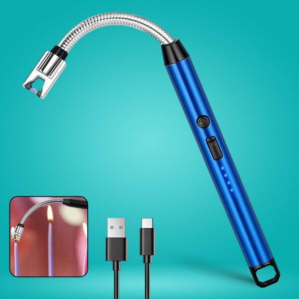 Electric Arc Lighter  USB Rechargeable with 360° Flexible Neck