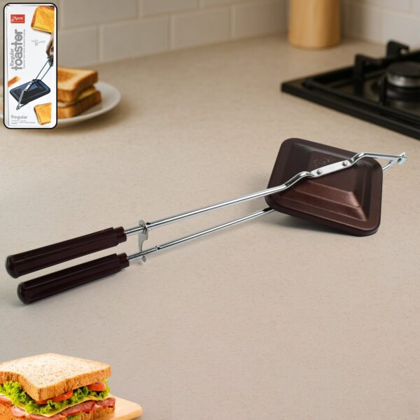 Gas Stove Sandwich Toaster Non Stick Grill Maker for Home