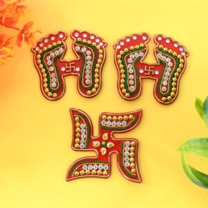 laxmi-charan-swastik-decorative-sticker-set-3pc-festive-rangoli