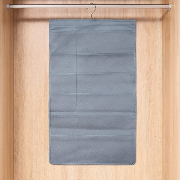 Under Garment Organizer ? Foldable Multi-Pocket Hanging Storage Bag