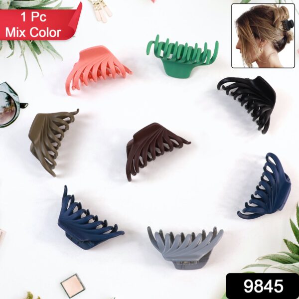 Plastic Hair Clamp ? Lightweight Durable Matte Barrette