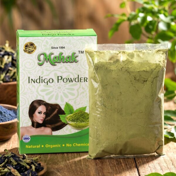 Natural Indigo Powder ? Pure Herbal Hair Coloring & Care 80 gm