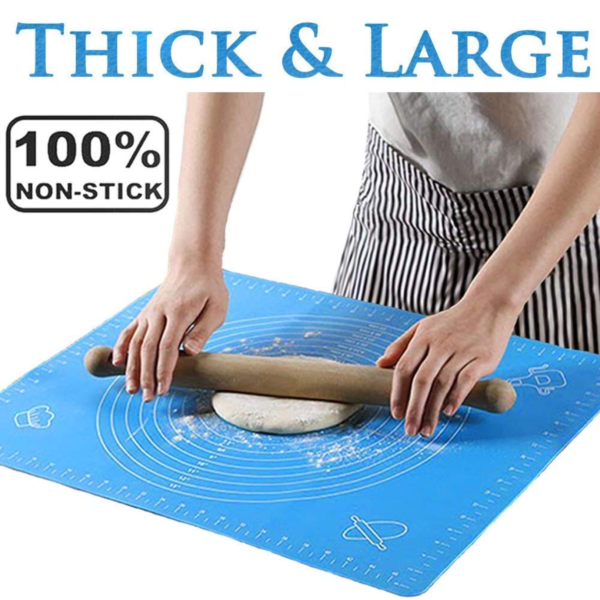 Silicone Baking Mat ? Non-Stick Dough & Fondant Rolling | Dish Verse