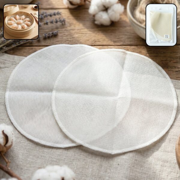 Reusable Cotton Steam Cloth ? Non-Stick, Eco-Friendly, Easy to Clean